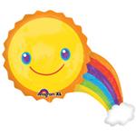 Globo Sol con arco iris 1,20mt